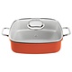 PADERNO Casserole square orange 4 liter " Serie 2300 "