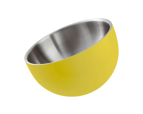 PADERNO Dubbelwandige buffet bowl geel 1 liter  " Serie 2300 "
