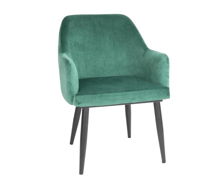 M&T Chaise en velours vert