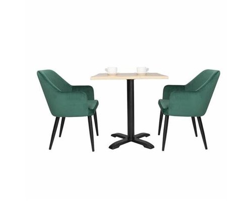 M & T  Dining chair green