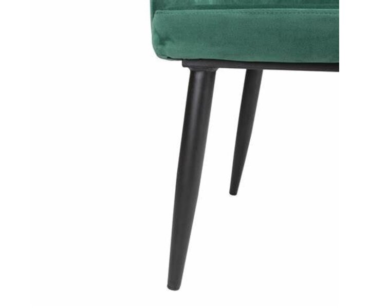 M&T Chaise en velours vert