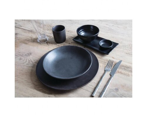 OLYMPIA Porselein  Plat bord 27 cm  " Fusion "