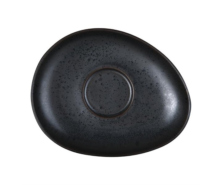 OLYMPIA Porselein  Oval saucer for coffee- & teacup 25 cl " Fusion "