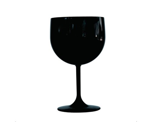 M&T Gin & tonic glass 57 cl made of unbreakable black PETG plastic
