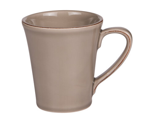 TABLE PASSION  Coffee mug 40 cl " Taupe "