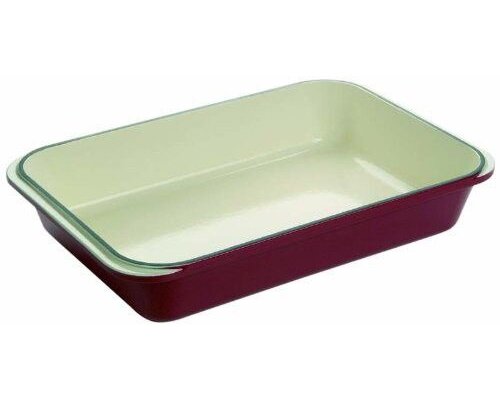 CHASSEUR  Rectangular oven dish red cast iron