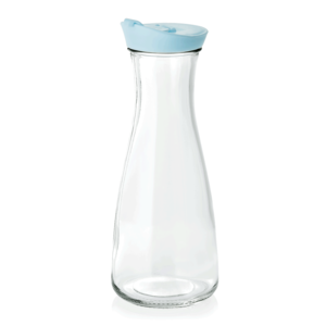 M & T  Bottle / Jug 1 liter with blue  plastic cap