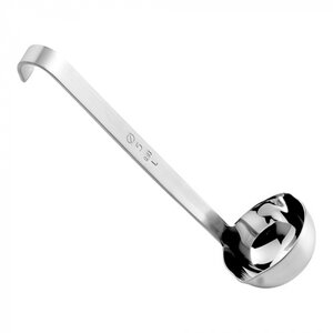 M&T Ladle 5cm monobloc with short hooked handle