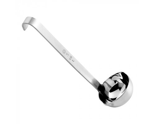 M&T Ladle 5cm monobloc with short hooked handle