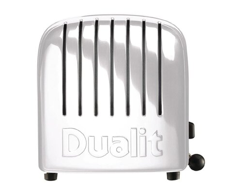 DUALIT  Grille-pain 4 tranches couleur : blanche