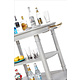 M & T  Serving trolley off-white finish