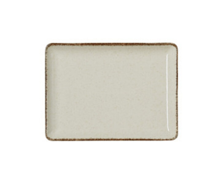 M&T Rectangular plate 18 x 13 cm  " Smilla Sand "