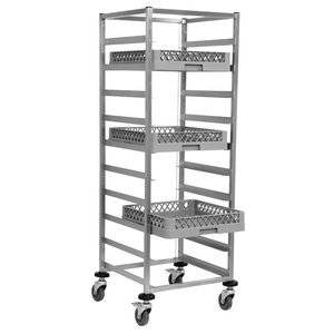 M&T Mobile rack for 10 dishwashing racks