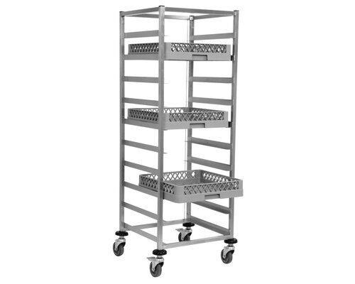 M&T Mobile rack for 10 dishwashing racks