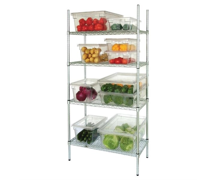M&T Storage rack with 4 shelves