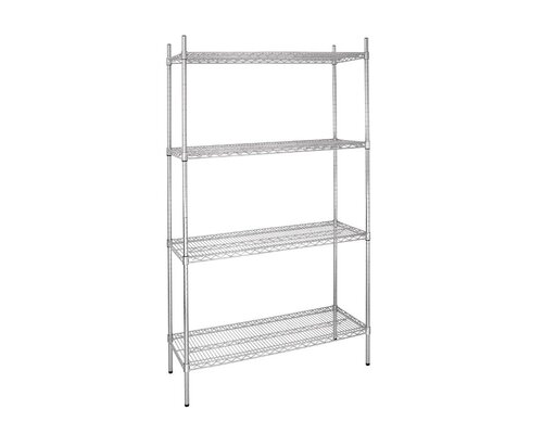 M & T  Storage rack with 4 shelves