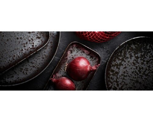 F2D Assiette plate 28,5 cm  Black Oxido