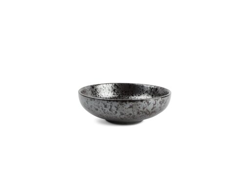 F2D Bowl - Deep plate 18 cm h 5,5 cm  Black Oxido