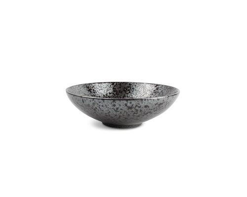 F2D Bowl - Diep bord 22,5 cm h 7 cm Black Oxido