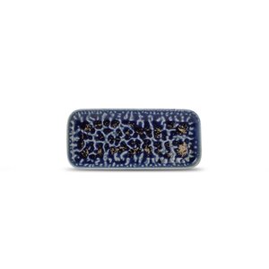 F2D Rectangular plate 22 x 10 cm  Cobalt Oxido