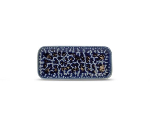 F2D Rectangular plate 22 x 10 cm  Cobalt Oxido