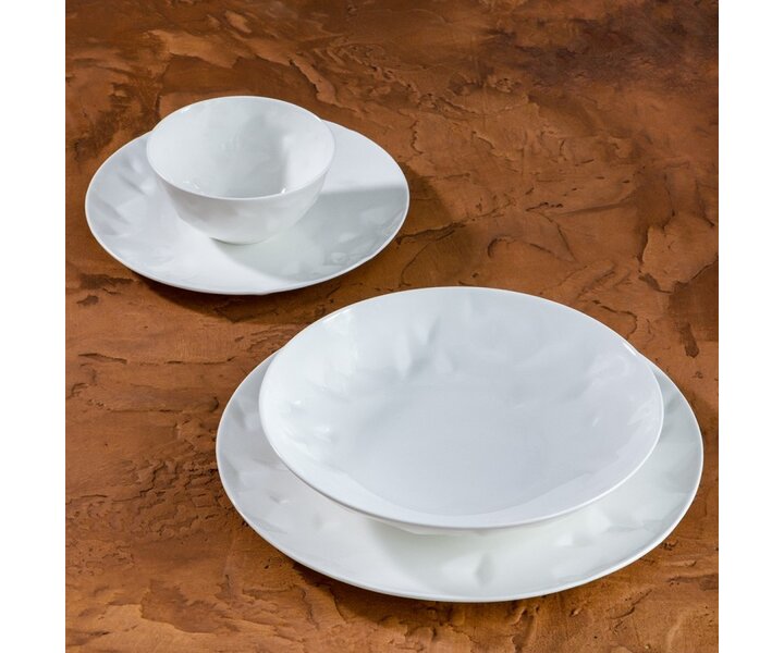 CHIC TABLEWARE  Assiette creuse 23,5 cm " FACET "