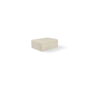 CHIC TABLEWARE  Serving box with lid made of natural marble " PURA"