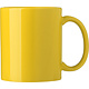 M&T Koffie & theebeker 30 cl  geel  aardewerk