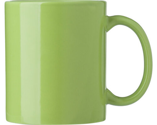 M&T Koffie & theebeker 30 cl groen  aardewerk