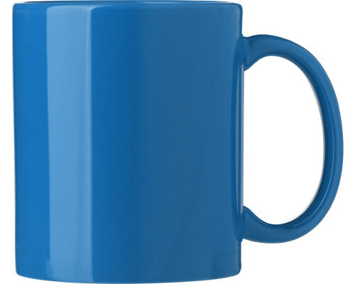 M&T Koffie & theebeker 30 cl  blauw aardewerk
