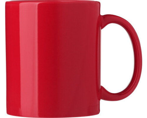 M&T Koffie & theebeker 30 cl  rood aardewerk