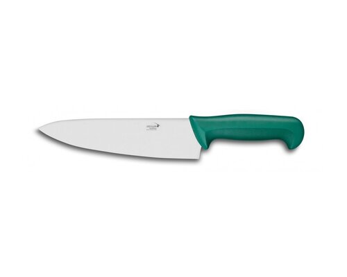 DéGLON  Couteau chef 25 cm avec manche verte   " Eminceur "