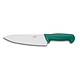 DéGLON  Chef's knife 25 cm with green handle  " Eminceur "