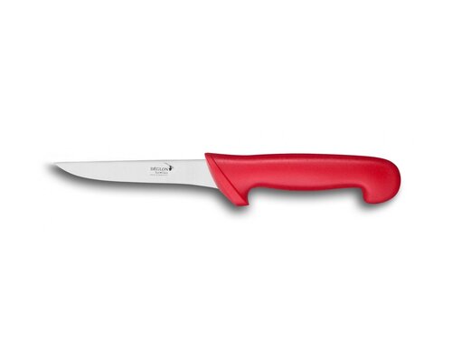 DéGLON  Boning knife with red handle narrow blade 13 cm