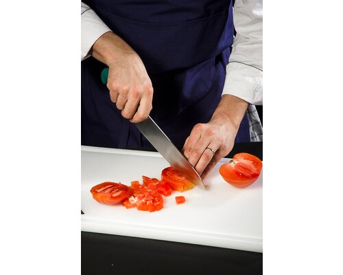 DéGLON  Couteau de boucher à trancher manche rouge 30 cm