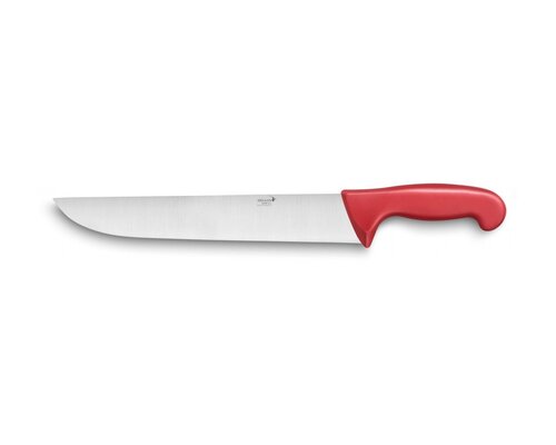 DéGLON  Couteau de boucher à trancher manche rouge 30 cm