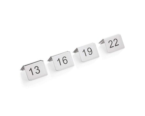 M & T  Table number set 13 > 24