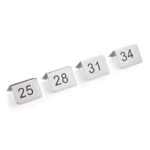 M & T  Table number set 25  > 36