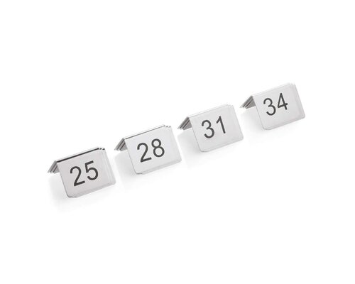 M & T  Table number set 25  > 36