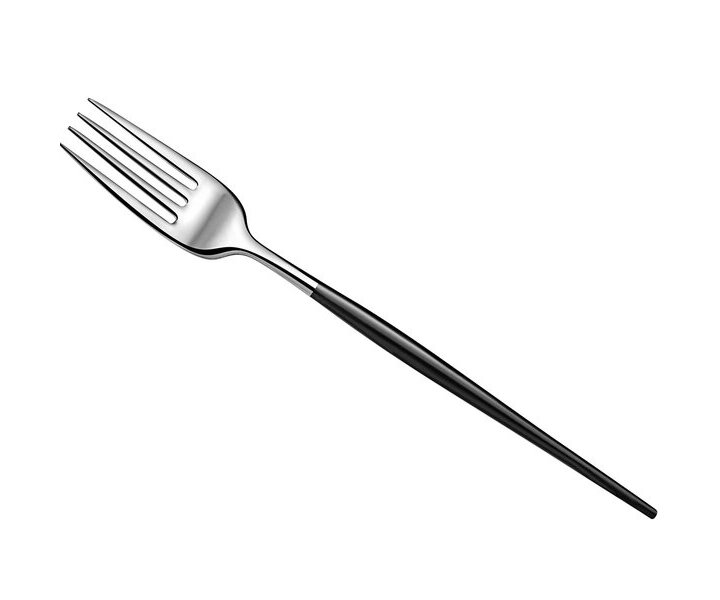 AMEFA Table fork " Soprano " black PVD