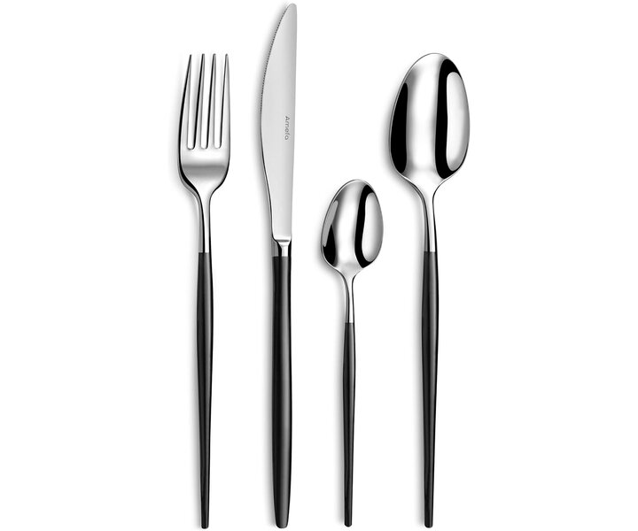 AMEFA Couteau de table  " Soprano " PVD noir