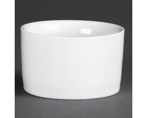 M&T Wooden board with 3 porcelain ramekins