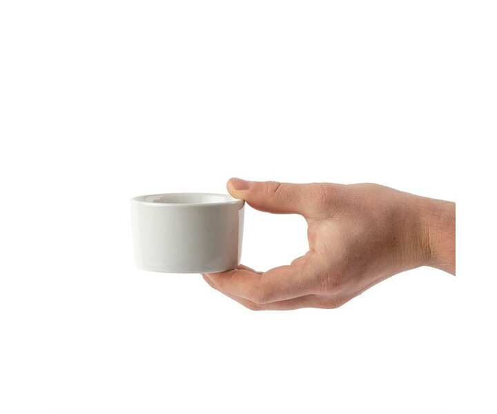 M&T Houten schaal inclusief 3 ramekins porselein