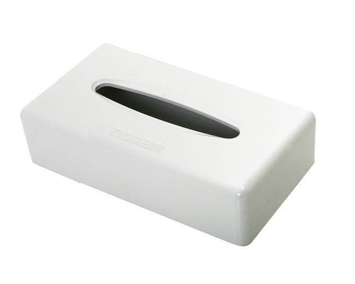 M & T  Cosmetic box holder white ABS