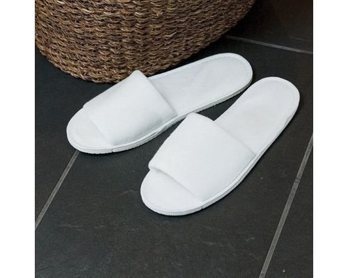 M&T Slippers  met open teen doos met 100 paar