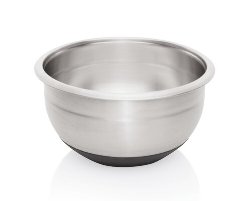 M & T  Mixing bowl Ø 28 cm stainless steel 18/10, with non slip buttom