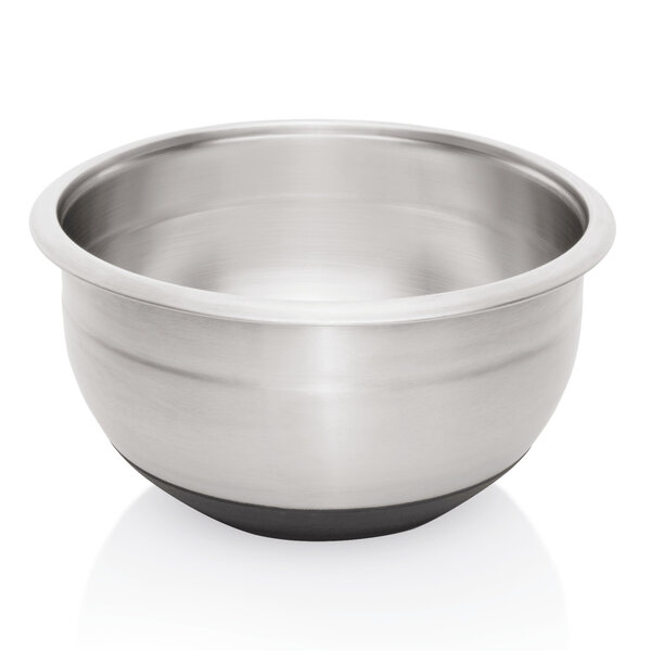 Chef Aid Roestvrijstalen Mengkom, Voedselveilig, Perfect voor Bereiden en Serveren van Verse Gerechten, 1,6 Liter Capaciteit, 22,2 cm Diameter, Vaatwasserbestendig