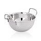 M & T  Mixing bowl Ø 25 cm with handles stainless steel 18/10 delivery with FREE stand