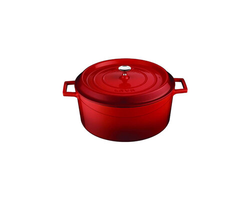 LAVA CAST IRON Mini cocotte rouge 10 cm avec couvercle