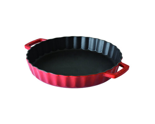 LAVA CAST IRON Frying pan - Oven tray red Ø 30,5